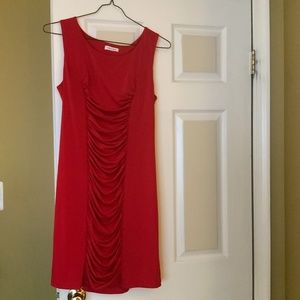 Red Calvin Klein DRESS